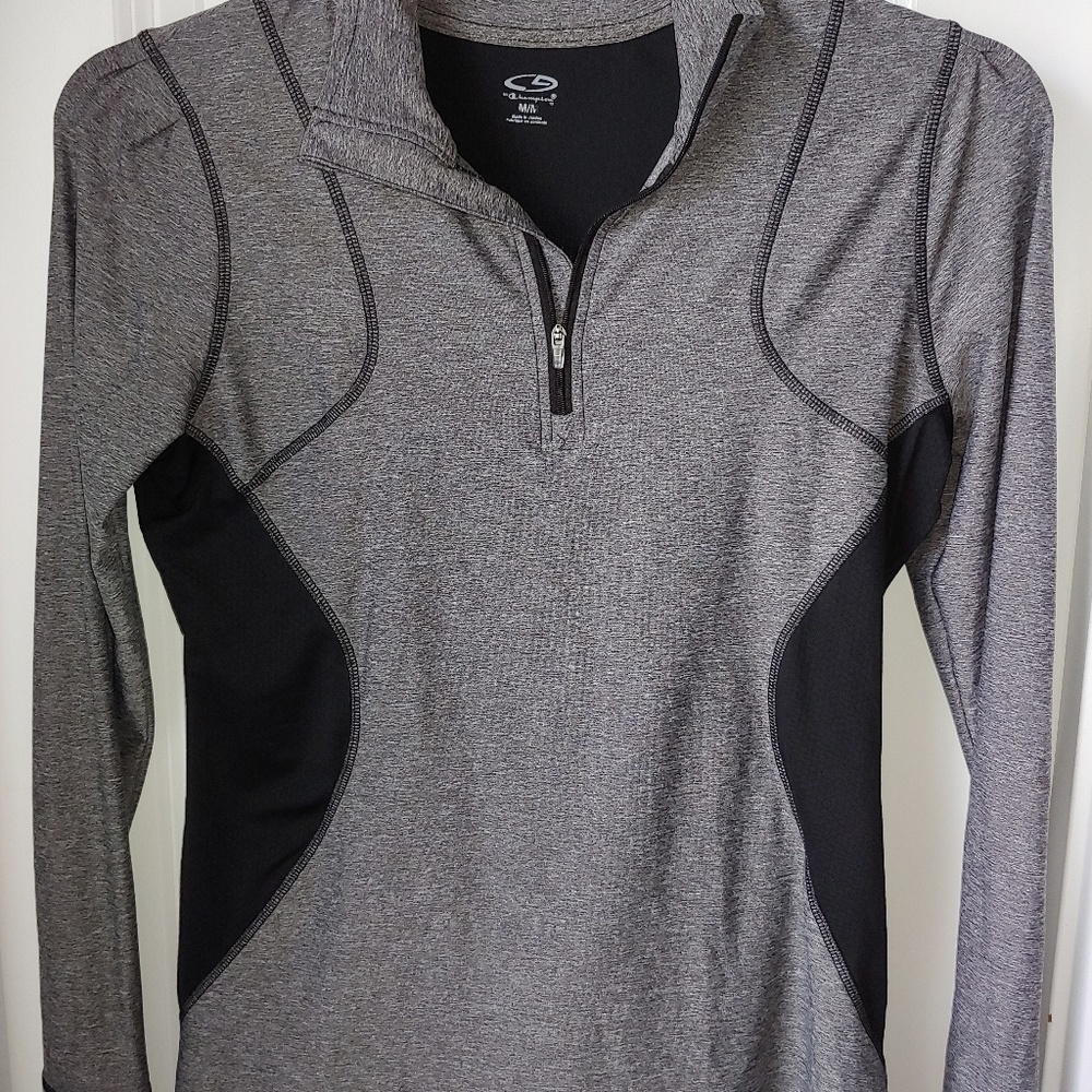 Champion Quarter Zip Pullover Jacket - image 1